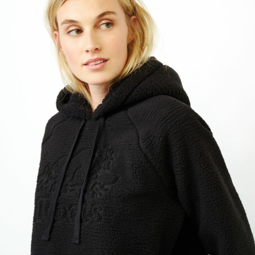 Roots sherpa hoodie
